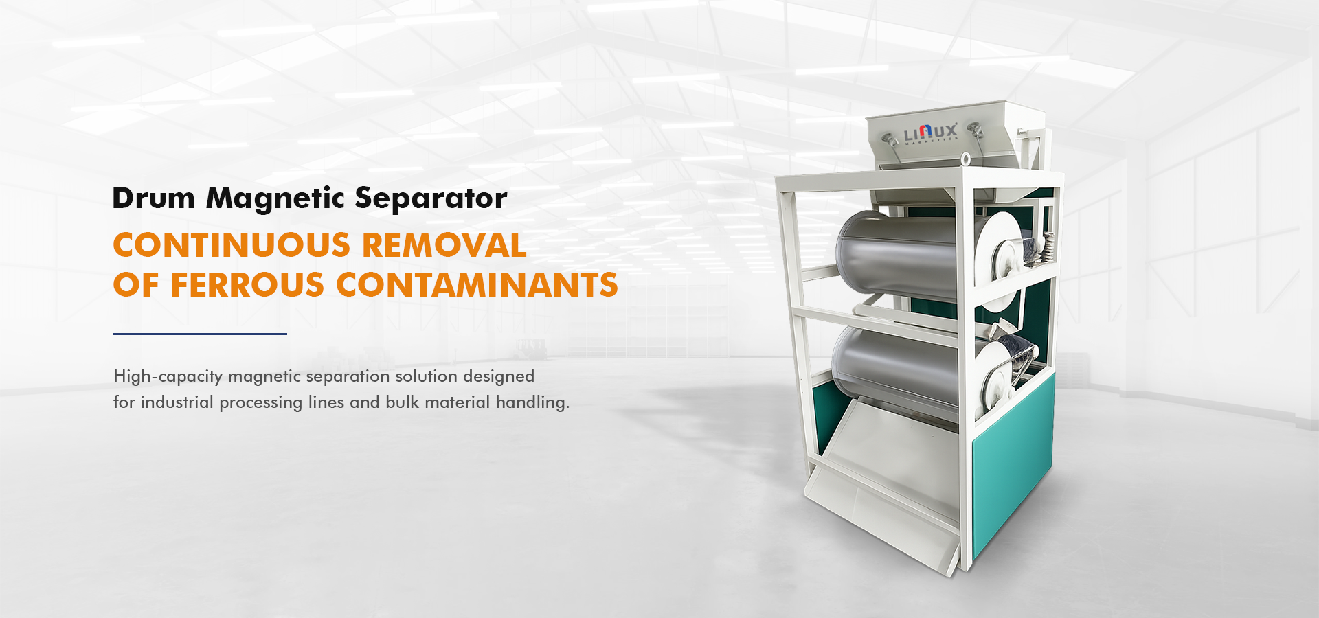 Drum Magnetic Separator Manufacturer